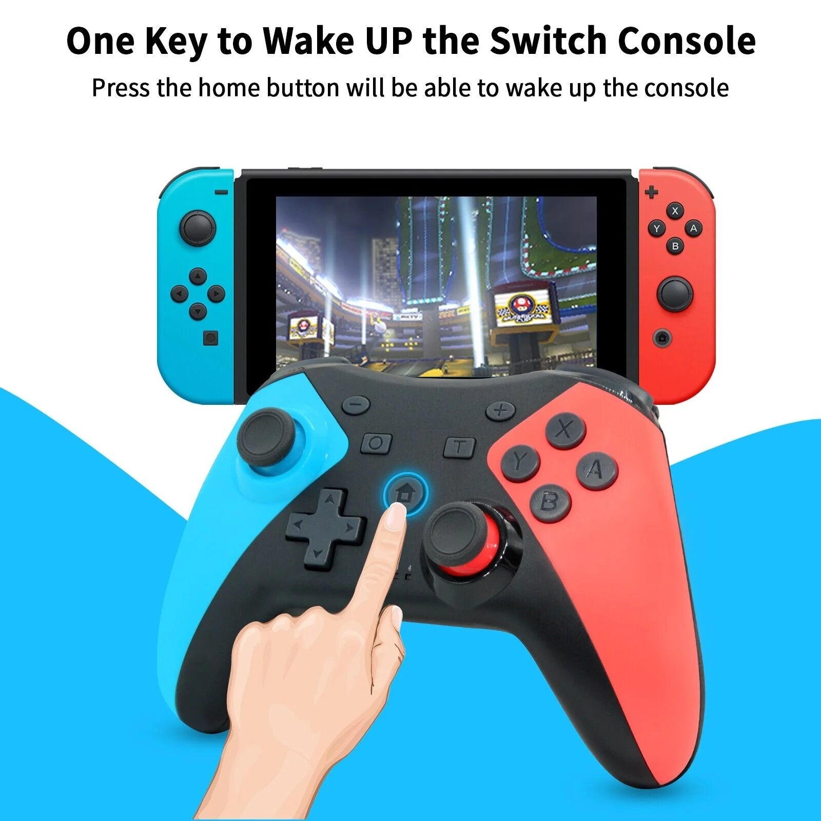 For Nintendo Switch Wireless Pro Controller Gamepad Joypad Joystick Remote Gift