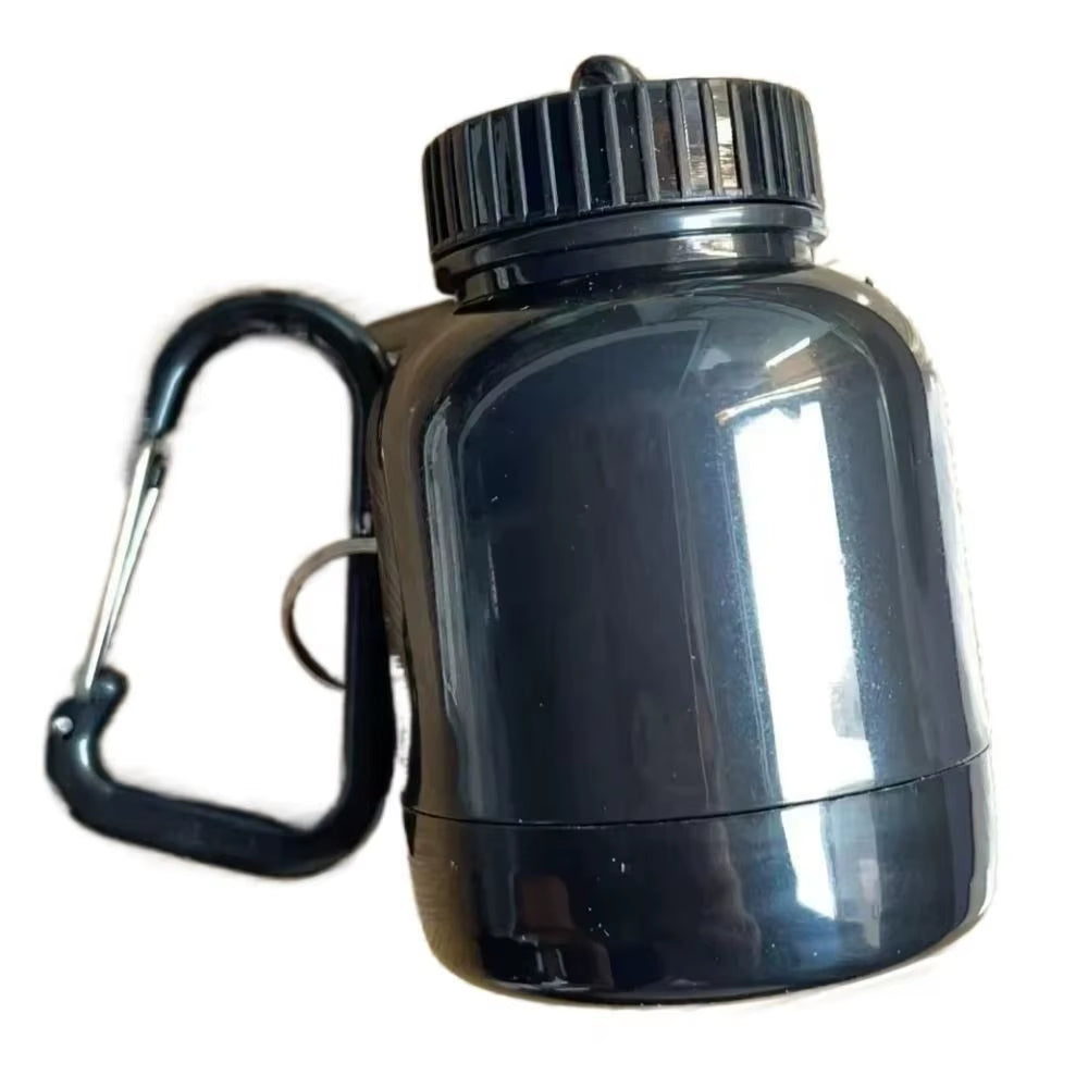 Portable Protein Powder Bottle with Whey Keychain Mini Portable Bottles Keychain