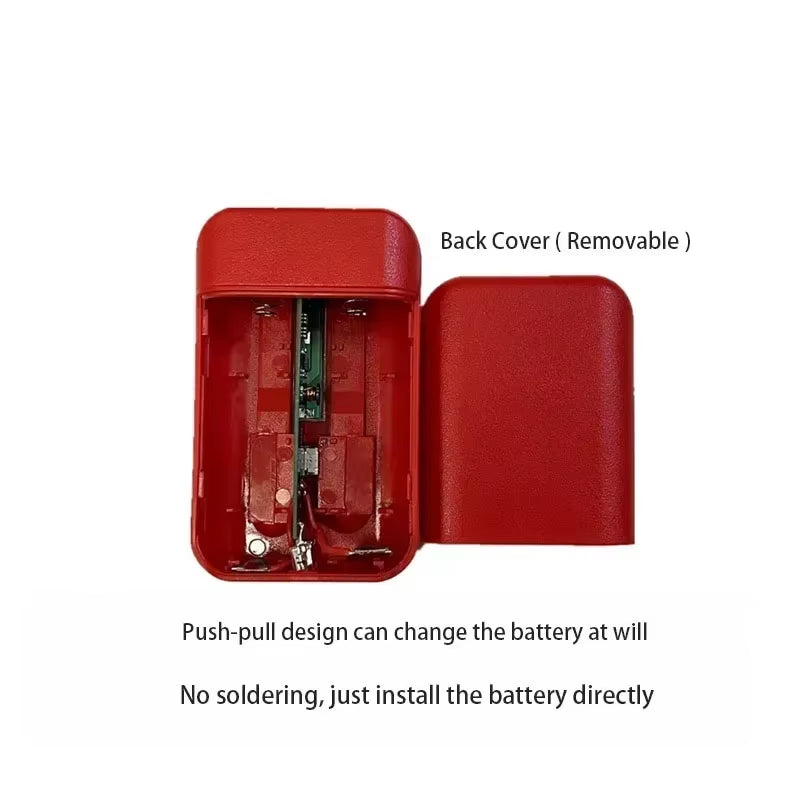 Powerbank Case Kit Micro Type-C USB Ports Powerbank Shell 2*18650/21700 Battery Charger DIY Power Bank Box Shell with 2 Cables